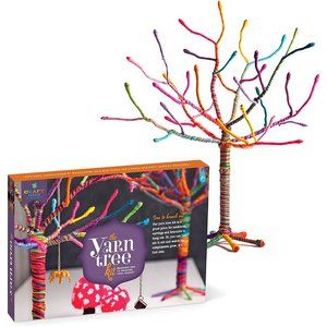 The Yarn Tree Kit DIY Jewelry Display Craft Fun with Yarn New
